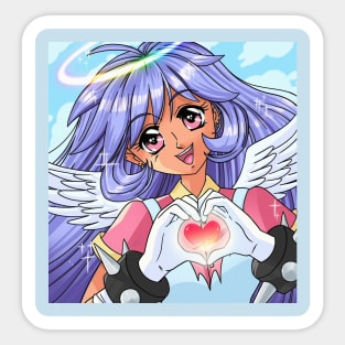 Angel Girl Sticker